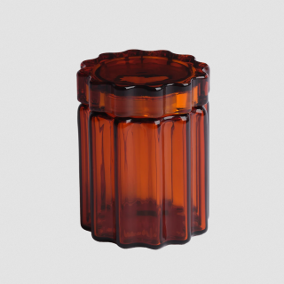 Yew Yew - Stash Jar Tall - Amber