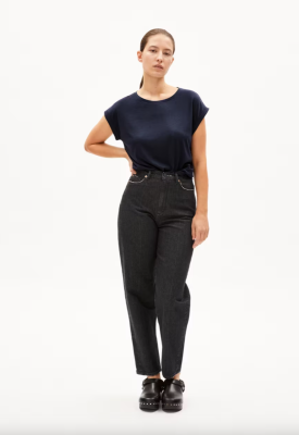 Armed Angels JILAANA Loose Fit T-Shirt TENCEL™ Lyocell - Night Sky