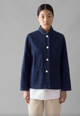 TOAST Hal Denim Workwear Jacket - Indigo