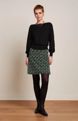 King Louie Border Skirt Carnaby - Urban Green