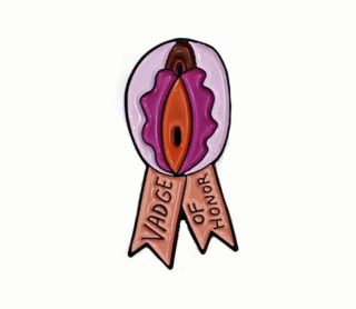 People I've Loved - Vadge of Honor Pin 