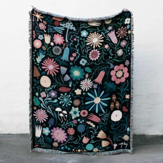 Studio Arhoj - Throw Blanket Night Forest