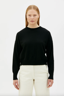 MASKA Ior Cashmere Wool Sweater - Black