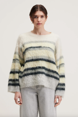 Bellerose DINIE Crew-Neck Sweater - Ecru