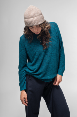 Kitchener Items - Ilvi Optik Jumper Blue & Petrol