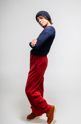 Kitchener Items - Bianca Roundneck Jumper Dark Navy & Bronze