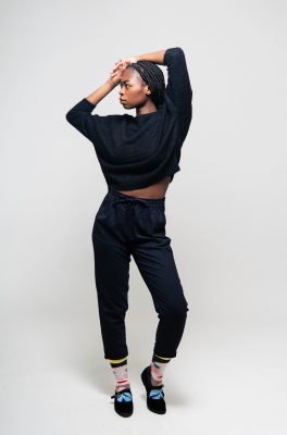 Kitchener Items - Hannah Reglan Spez Jumper Black