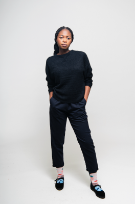 Kitchener Items - Hannah Reglan Spez Jumper Black