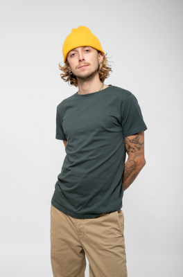 Kitchener Items - Marlon SS Uni T-shirt Jungle Green