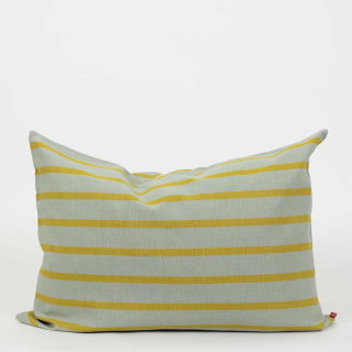 A World of Craft - JUANA Cushion Cover 50x70 Greygreen/Yellow