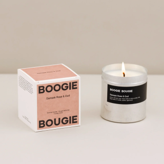 Boogie Bougie - Damask Rose & Oud Candle
