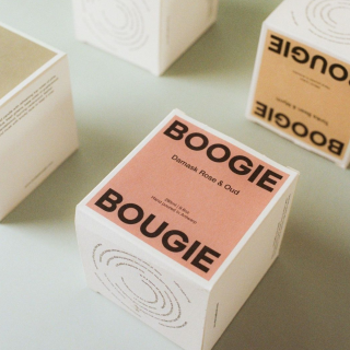 Boogie Bougie - Damask Rose & Oud Candle