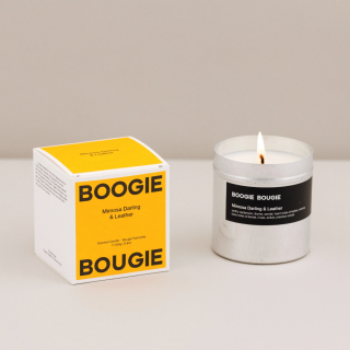 Boogie Bougie - Mimosa Darling & Leather Candle