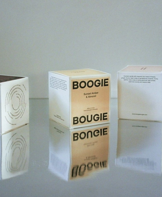 Boogie Bougie - Sunset Amber & Almond Candle 