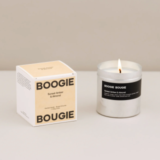 Boogie Bougie - Sunset Amber & Almond Candle 