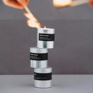 Boogie Bougie - Tamed Basil & Thunder Candle 