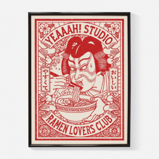 Yeaaah! Studio Poster - Ramen Lovers Club