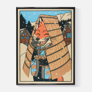 Yeaaah! Studio Poster - The Fox in the Mino
