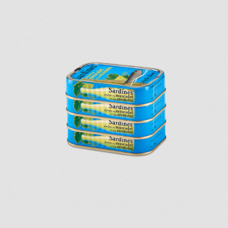 La Belle-Iloise Sardines Marinées au Muscadet et aux Aromates