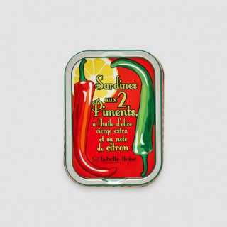 La Belle-Iloise Sardines à l'Huile d'Olive, Thym Citron et Poivre Timut