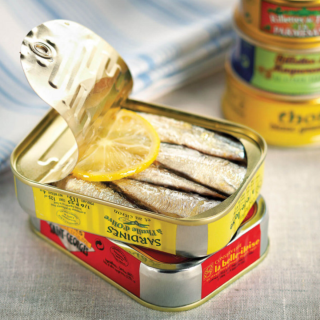 La Belle-Iloise Sardines à l'Huile d'Olive et au Citron