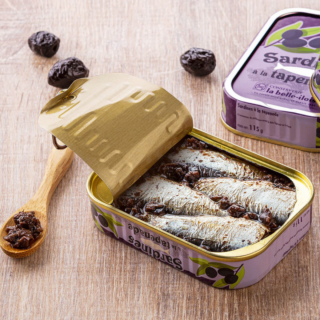 La Belle-Iloise Sardines à la Tapenade