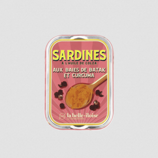 La Belle-Iloise Sardines aux Baies de Batak et Curcuma