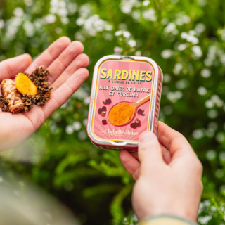 La Belle-Iloise Sardines aux Baies de Batak et Curcuma