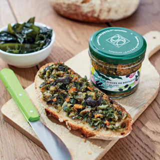 La Belle-Iloise Tartare Algues de Bretagne et Olives