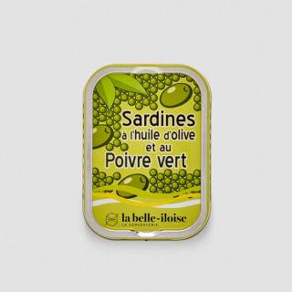 La Belle-Iloise Sardines au Poivre vert