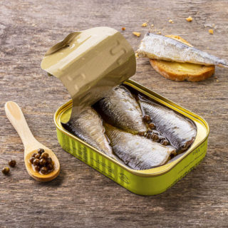La Belle-Iloise Sardines au Poivre vert