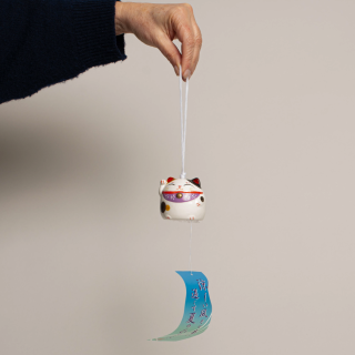 Porcelain Bell Cat