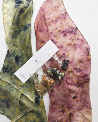 Kaliko Bundle Dyeing Kit - Silk & Flowers Diy