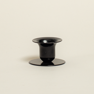 Kunstindustrien Bell Candleholder - Black 
