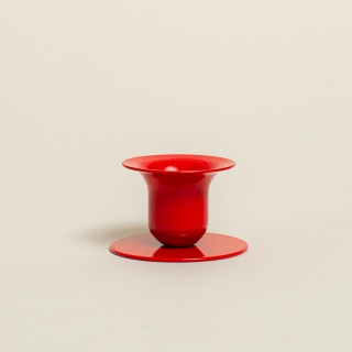 Kunstindustrien Bell Candleholder - Red
