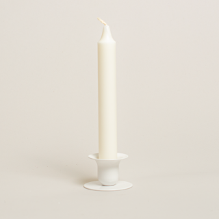 Kunstindustrien Bell Candleholder - White 