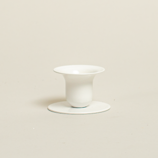 Kunstindustrien Bell Candleholder - White 