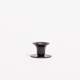 Kunstindustrien Mini Bell Candleholder - Rustic Black 