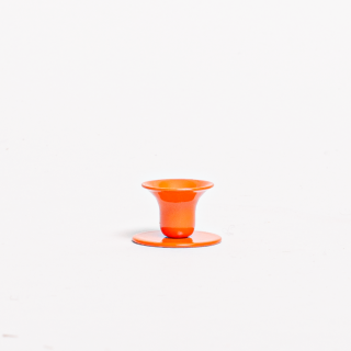 Kunstindustrien Mini Bell Candleholder - Orange