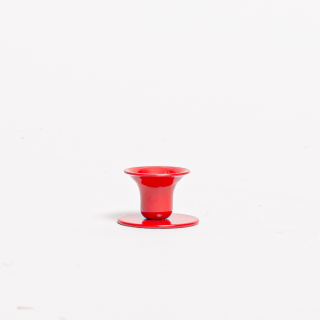 Kunstindustrien Mini Bell Candleholder - Red