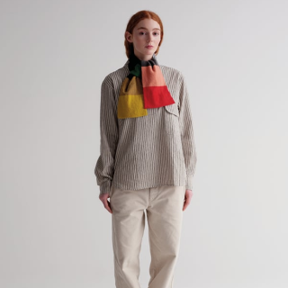 Jo Gordon - Small Colourblock Scarf Multicolour 