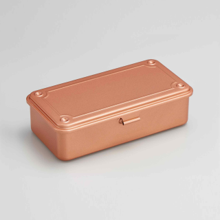 Toyo - Steel Stackable Storage Box T-190: Copper