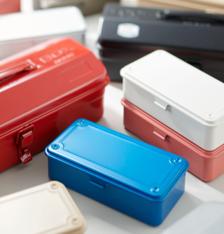 Toyo - Steel Stackable Storage Box T-190: Coral 