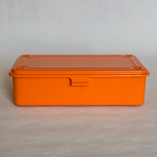 Toyo - Steel Stackable Storage Box T-190: Orange