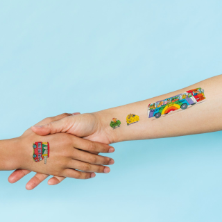 Tattly Temporary Tattoos - Things That Go Sheet 