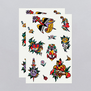 Tattly Temporary Tattoos - Love Motifs Sheet 