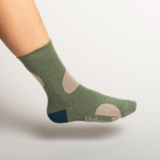 Kitchener Items Socks - Big Dots Thyme & Goat 