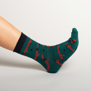 Kitchener Items Socks - Dackel Evergreen