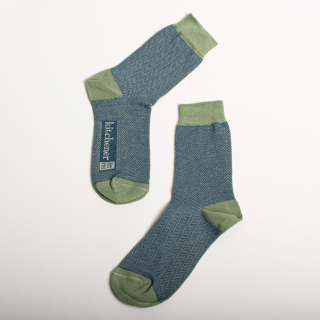 Kitchener Items Socks - Fischgrat Abisso & Cadet