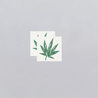 Tattly Temporary Tattoos - Green Leaf 